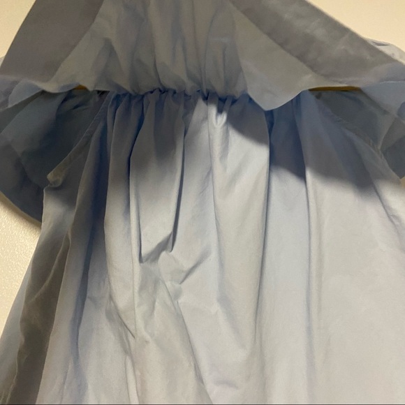 ARITZIA WILFRED Blue Off Shoulder Blouse Size XS - Picture 5 of 8